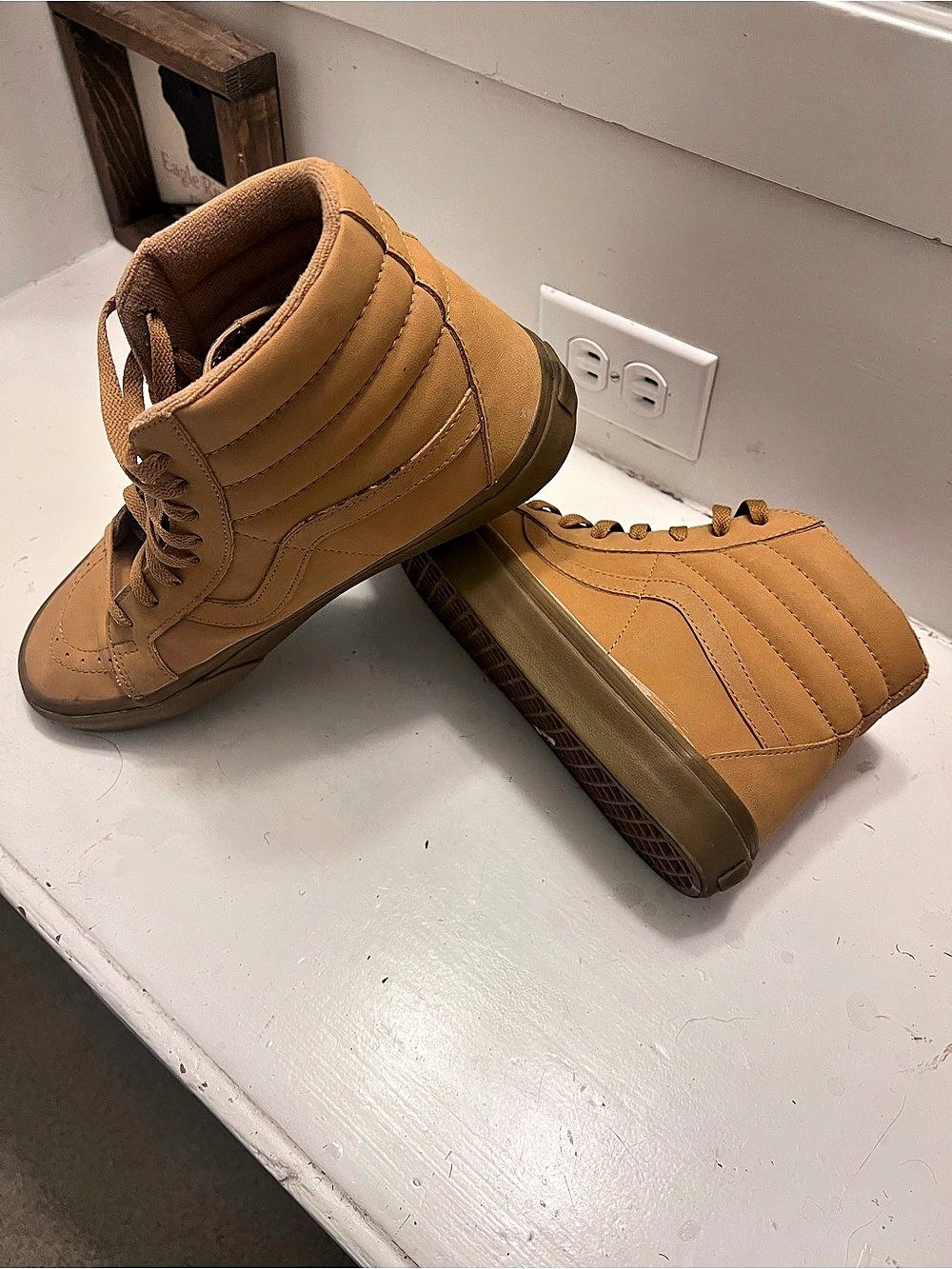 Vans Sk8-Hi Brown High-Top Sneakers